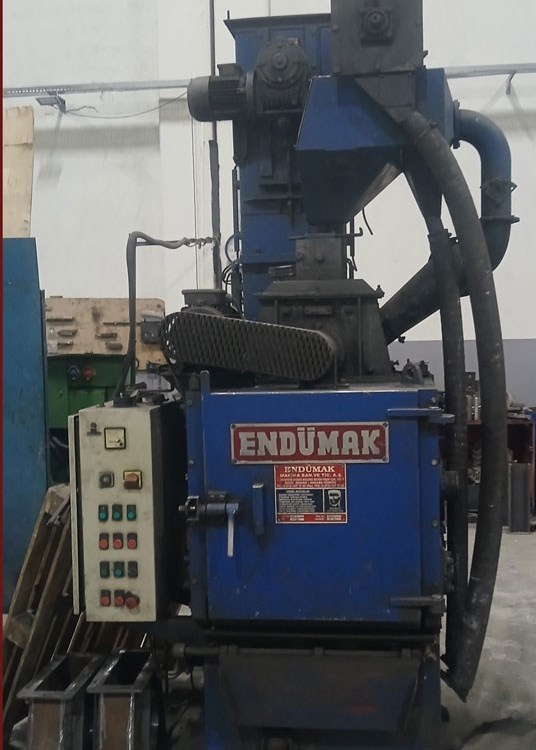 2.el tamburlu kumlama makinesi 